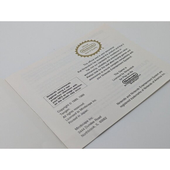 RoadBlasters (NES Nintendo, 1990) Authentic Manual Booklet Only - Picture 4 of 6